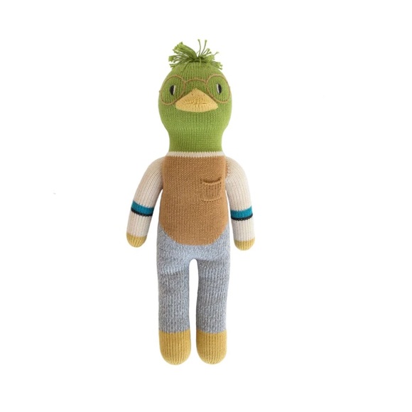 Webster the Duck Blabla hand knit doll 12” - Picture 1 of 5